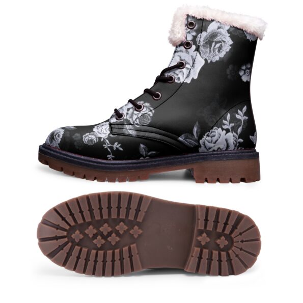 Unisex Lace Up Winter Boots Fashion Comfort Chukka Boots - Image 3
