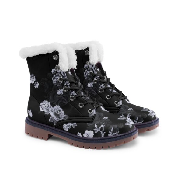 Unisex Lace Up Winter Boots Fashion Comfort Chukka Boots - Image 5