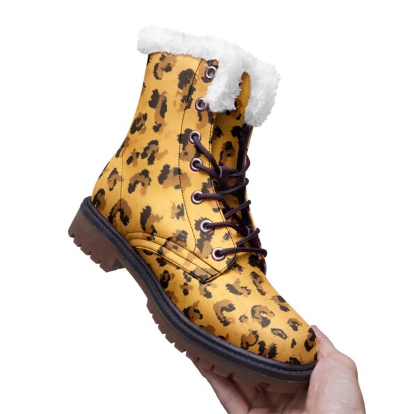 Unisex Lace Up Winter Boots Fashion Comfort Chukka Boots - Image 2