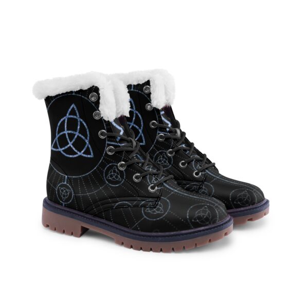 Unisex Lace Up Winter Boots Fashion Comfort Chukka Boots - Image 5