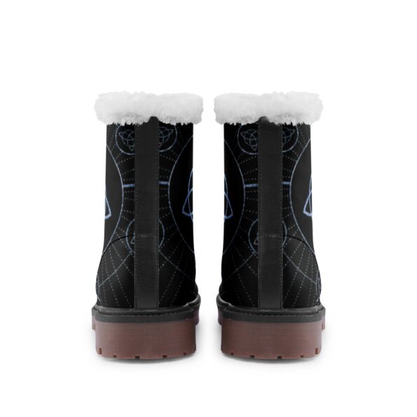 Unisex Lace Up Winter Boots Fashion Comfort Chukka Boots - Image 7
