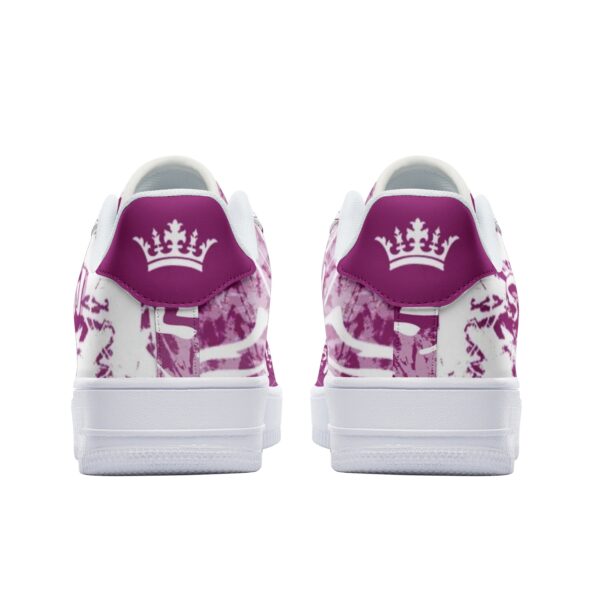 Unisex Low Top Leather Sneakers - Image 5