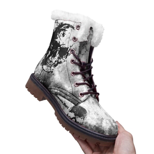 Unisex Lace Up Winter Boots Fashion Comfort Chukka Boots - Image 2