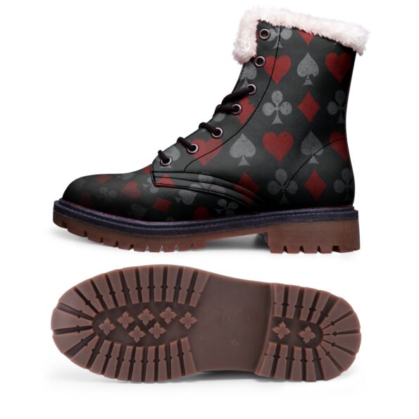Unisex Lace Up Winter Boots Fashion Comfort Chukka Boots - Image 3