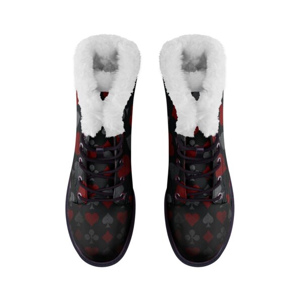 Unisex Lace Up Winter Boots Fashion Comfort Chukka Boots - Image 6