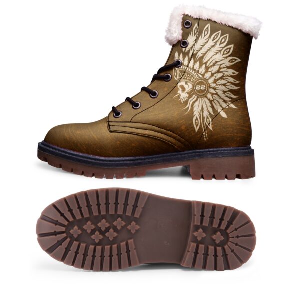 Unisex Lace Up Winter Boots Fashion Comfort Chukka Boots - Image 3
