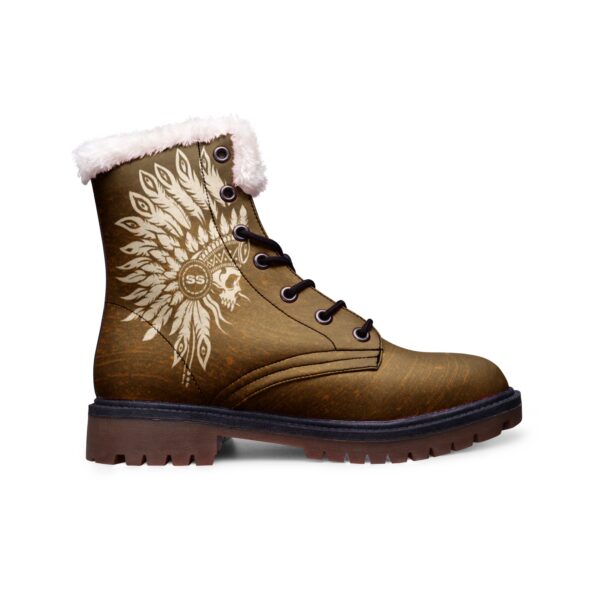 Unisex Lace Up Winter Boots Fashion Comfort Chukka Boots - Image 4