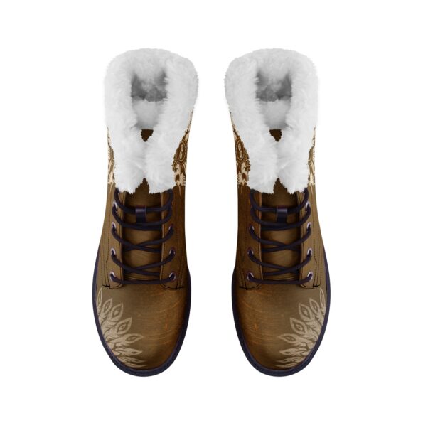 Unisex Lace Up Winter Boots Fashion Comfort Chukka Boots - Image 6