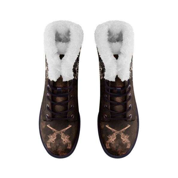 Unisex Lace Up Winter Boots Fashion Comfort Chukka Boots - Image 6