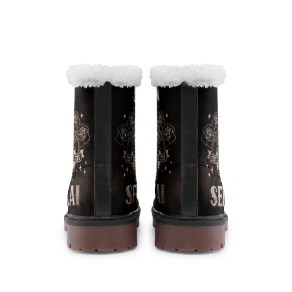 Unisex Lace Up Winter Boots Fashion Comfort Chukka Boots - Image 7