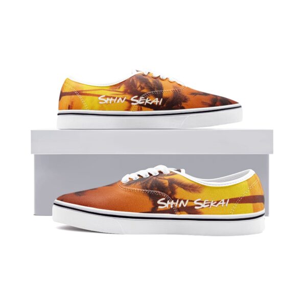 Unisex Canvas Shoes Fashion Low Cut Loafer Sneakers - Image 2