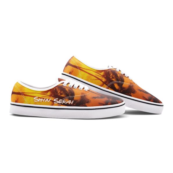 Unisex Canvas Shoes Fashion Low Cut Loafer Sneakers - Image 3