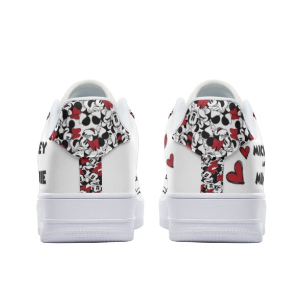 Unisex Low Top Leather Sneakers - Image 5