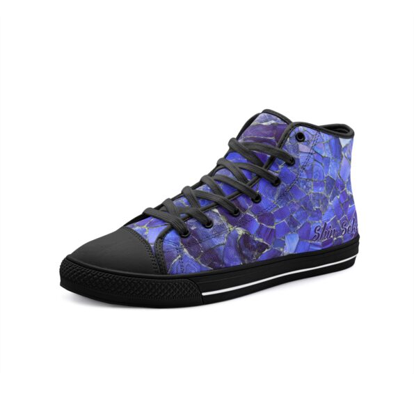 Unisex High Top Canvas Shoes - Image 4