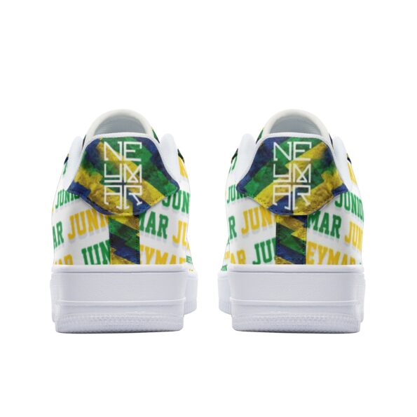 Unisex Low Top Leather Sneakers - Image 5