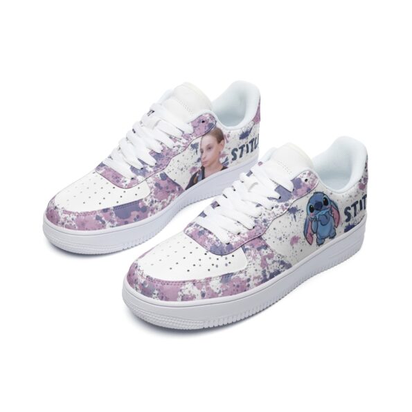 Unisex Low Top Leather Sneakers - Image 4
