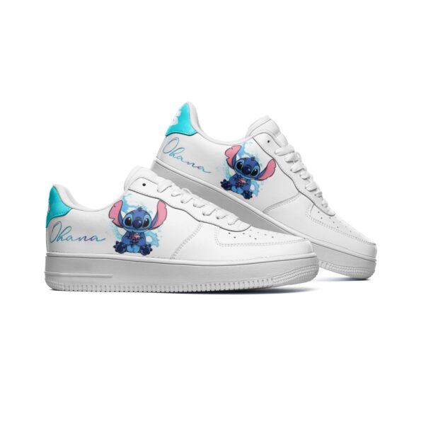 Unisex Low Top Leather Sneakers - Image 2
