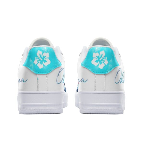 Unisex Low Top Leather Sneakers - Image 5