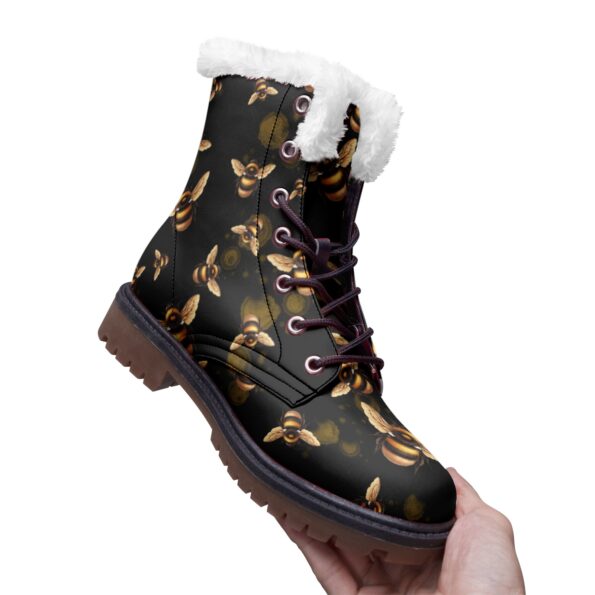 Unisex Lace Up Winter Boots Fashion Comfort Chukka Boots - Image 2