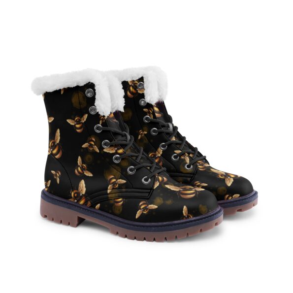 Unisex Lace Up Winter Boots Fashion Comfort Chukka Boots - Image 5
