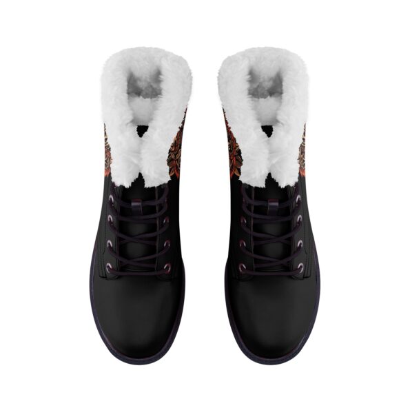 Unisex Lace Up Winter Boots Fashion Comfort Chukka Boots - Image 6