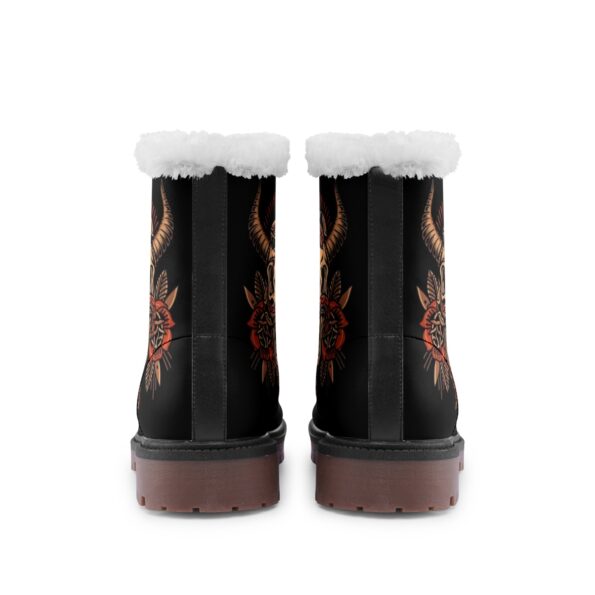 Unisex Lace Up Winter Boots Fashion Comfort Chukka Boots - Image 7