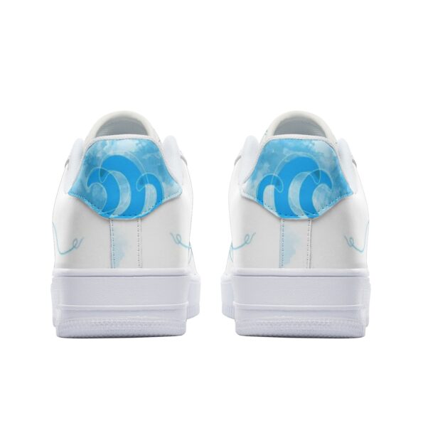 Unisex Low Top Leather Sneakers - Image 5
