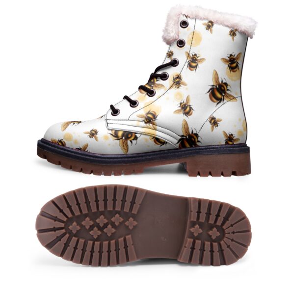 Unisex Lace Up Winter Boots Fashion Comfort Chukka Boots - Image 3