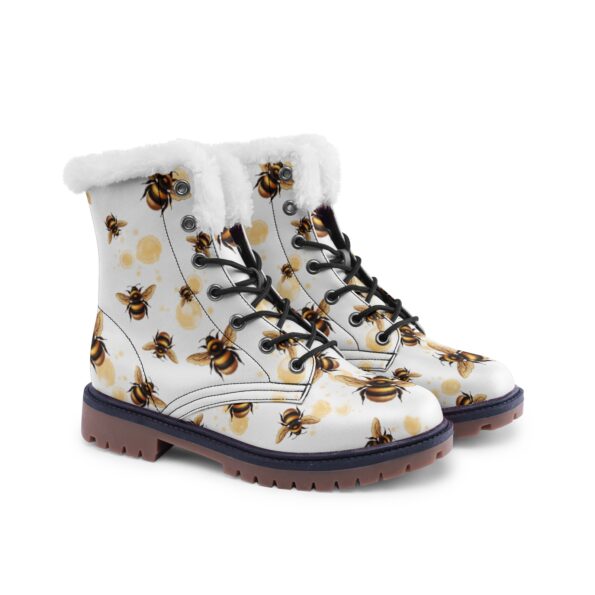 Unisex Lace Up Winter Boots Fashion Comfort Chukka Boots - Image 5