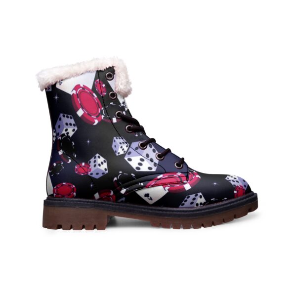 Unisex Lace Up Winter Boots Fashion Comfort Chukka Boots - Image 4