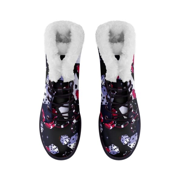 Unisex Lace Up Winter Boots Fashion Comfort Chukka Boots - Image 6