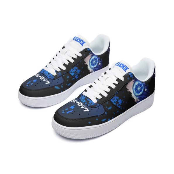 Unisex Low Top Leather Sneakers - Image 4