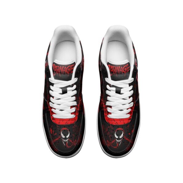 Unisex Low Top Leather Sneakers - Image 3