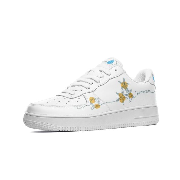 Unisex Low Top Leather Sneakers