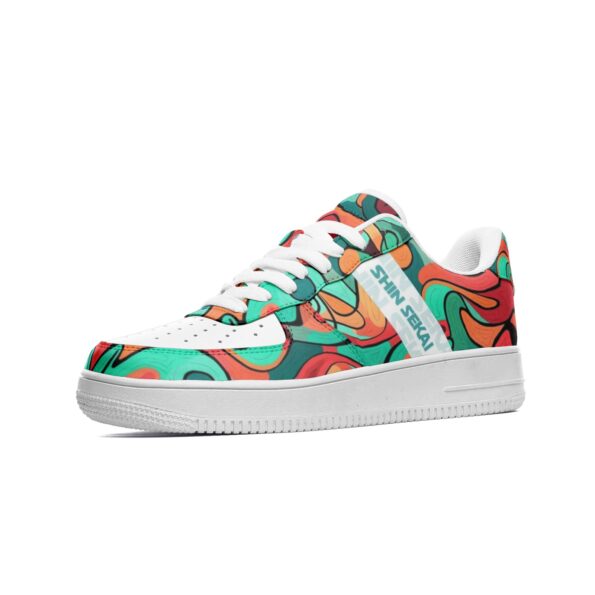 Unisex Low Top Leather Sneakers