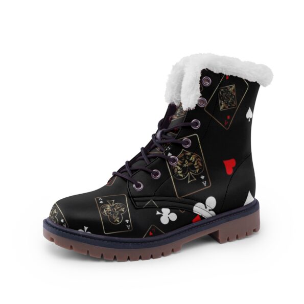 Unisex Lace Up Winter Boots Fashion Comfort Chukka Boots