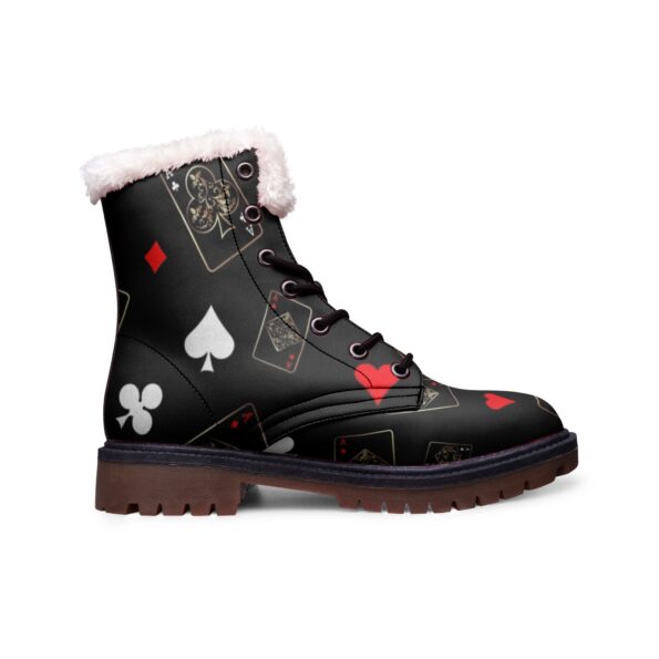 Unisex Lace Up Winter Boots Fashion Comfort Chukka Boots - Image 4
