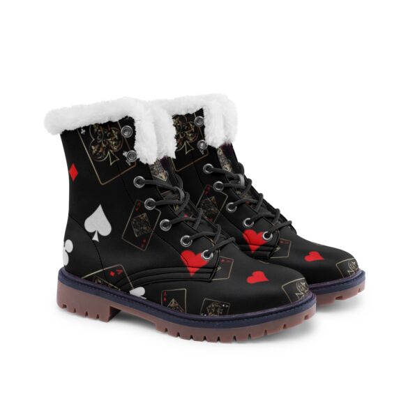 Unisex Lace Up Winter Boots Fashion Comfort Chukka Boots - Image 5