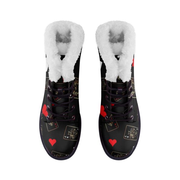 Unisex Lace Up Winter Boots Fashion Comfort Chukka Boots - Image 6