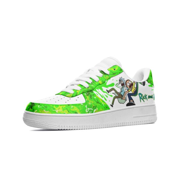 Rick and Morty Green Sneakers