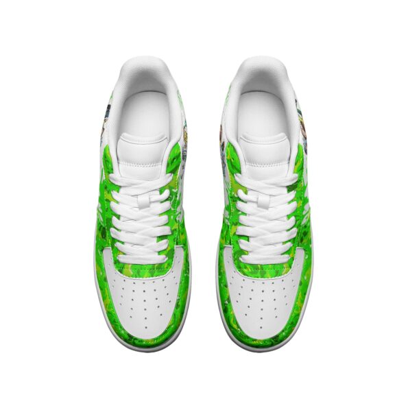 Rick and Morty Green Sneakers - Image 3