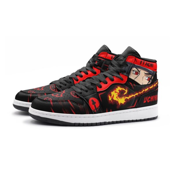 Itachi Uchiha High Sneakers - Image 3