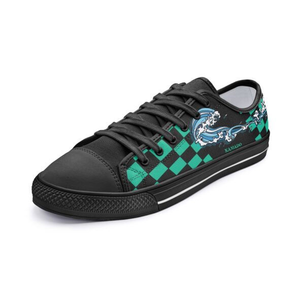 Kamado Tanjiro Low Canvas Sneakers