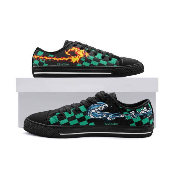 Kamado Tanjiro Low Canvas Sneakers - Image 2