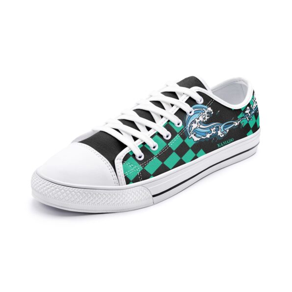 Kamado Tanjiro Low Canvas Sneakers - Image 4