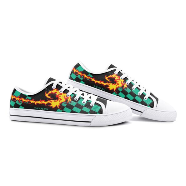 Kamado Tanjiro Low Canvas Sneakers - Image 6