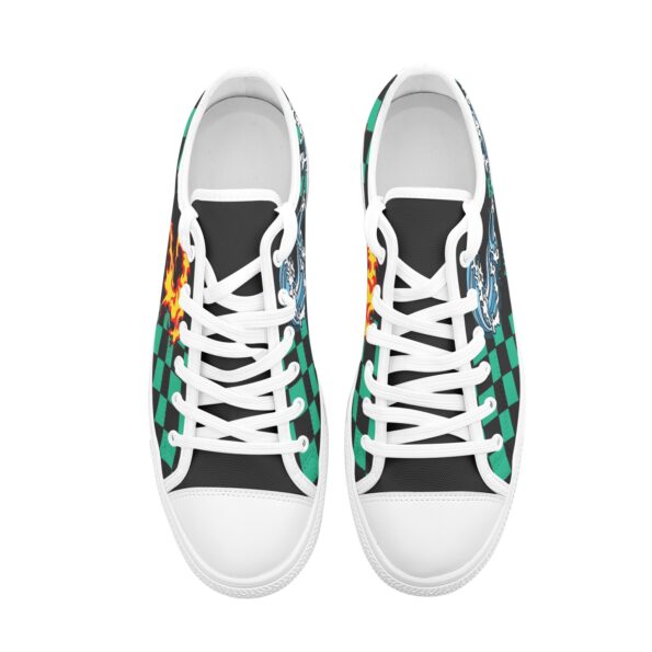 Kamado Tanjiro Low Canvas Sneakers - Image 7