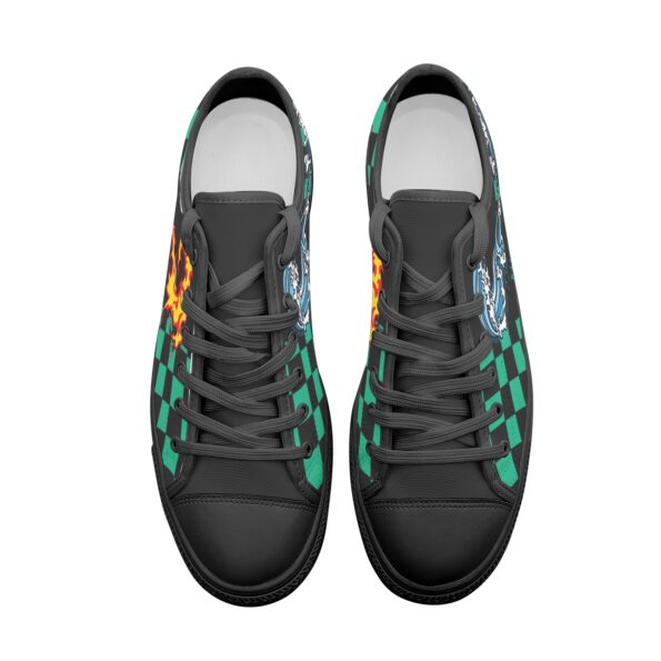 Kamado Tanjiro Low Canvas Sneakers - Image 8