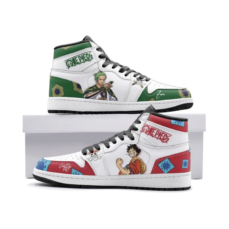 Luffy and Zoro Sneakers