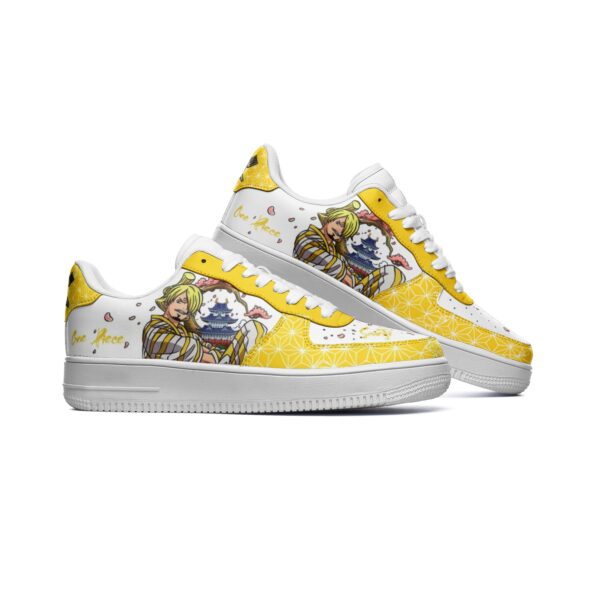 Sanji Wano Low Top Sneakers - Image 2